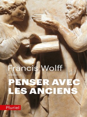 cover image of Penser avec les Anciens